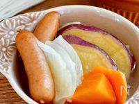 かぜ予防に♡おだし香る和風ポトフ【かんたん10分・栄養◎】