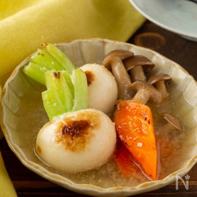 煮込み時間は5分だけ!かぶの塩麹ポトフ
