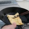 黒い卵焼き!?磯風味の【海苔巻き卵】の工程2