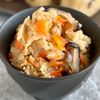 炊飯器で〖五目お餅おこわ〗余ったお餅アレンジレシピ第一弾!の工程3
