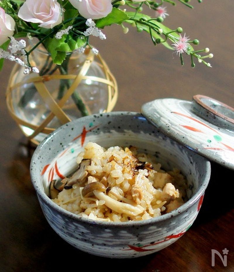 鶏胸肉のキノコ詰めのレシピ