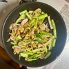 【小松菜と豚肉の和風カレー炒め】冷蔵庫の常連で!の工程5