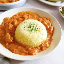 先におかわり確認されちゃう！無水で作る！バターチキンカレー