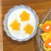 もめむみまの作ってみた!投稿(材料3つ!とろ~りミルクプリン)