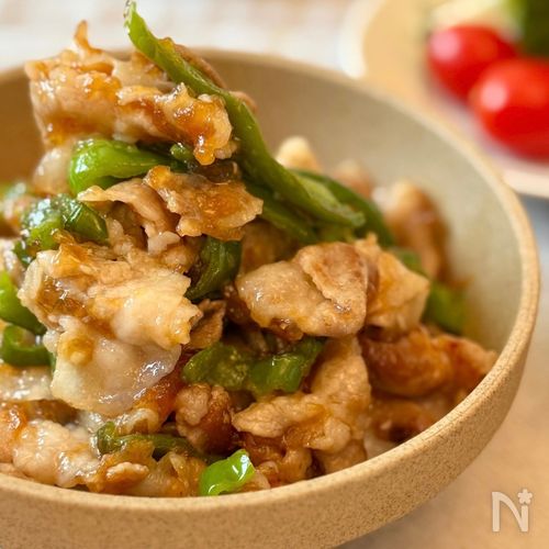 10分で完成!子どもも食べた!【豚バラピーマン丼】