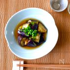 【冷凍揚げなす】電子レンジで簡単！なすの揚げ浸し