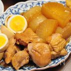 【鶏肉と大根と卵のこっくり煮】家族が喜ぶほっこりおかず♡