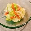 りんの作ってみた!投稿(包丁いらず♪5分で完成【レタスとカニカマの中華風サラダ】)
