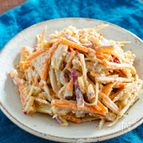 【さつまいもごぼうサラダ】おいしさ倍増、食物繊維たっぷり