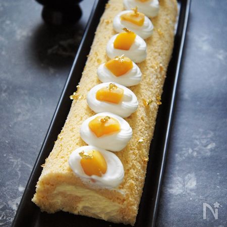 栗金団で作る モンブランロールケーキ By 吉村ルネ レシピサイト Nadia ナディア プロの料理家のおいしいレシピ