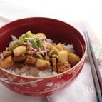 長芋とアボカドのうすさつ丼