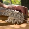 焼肉のたれで作る【れんこん豚つくね】の下準備