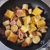 厚揚げベーコンとエリンギの甘辛バター炒めの工程3
