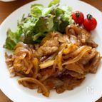 『豚と新玉ねぎのカレー生姜焼き』スパイシー！ご飯が進む♪♪