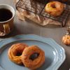 しっとり食感♪かぼちゃのオールドファッションドーナツ(米粉)