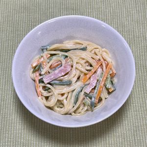 キャピタンの作ってみた!投稿(子どもやみつき！【絶品スパゲッティサラダ】🧑🏻‍🍳🥗)