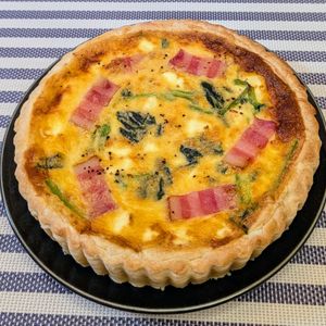 𝔂𝓾𝓶𝓲🍓の作ってみた!投稿(【仕込み5分！ほうれん草とクリームチーズのキッシュ】絶品♡︎)