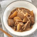 大根とこんにゃくの豆みそ煮