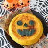 【ハロウィンパンプキンチーズケーキ】混ぜて焼くだけ簡単♪の工程4