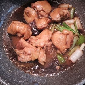 優月の作ってみた!投稿(調味料3つ！大さじ3！長ねぎと鶏肉の照り煮)
