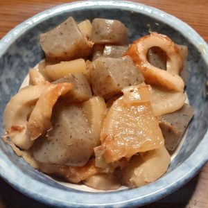 viviの作ってみた!投稿(めんつゆでラクラク♪味しみ♪『大根とこんにゃくのおかか煮』)