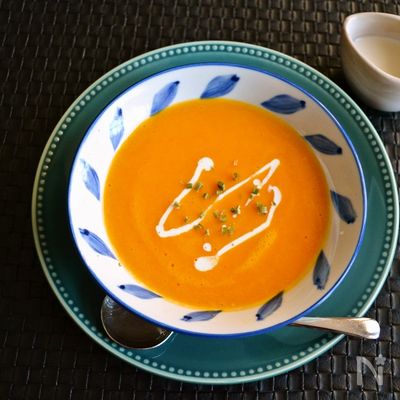 飲む野菜サラダ!【バターナッツかぼちゃのシンプルポタージュ】