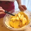 りんごのインビシブルケーキの工程4
