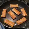 春巻きの皮で簡単♡食べたらまるで「アップルチーズケーキパイ」の工程4