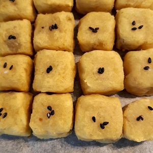 45hihiの作ってみた!投稿(トースターで簡単!ひとくちスイートポテト)