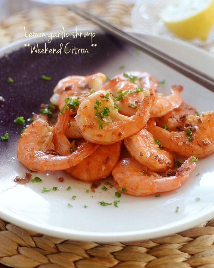 レモンガーリックバターシュリンプのレシピ