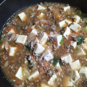 1207859の作ってみた!投稿(『おうちで手作り麻婆豆腐』―甜麵醬不使用Ver-)