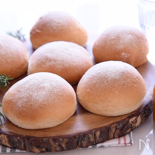 ホエーを使った丸パン*まるで高級食パン*