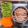 ヘルシー和食のお惣菜✨濃厚ごまだれ🤩豚しゃぶごぼうサラダ♪の工程1