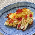 甘ウマ♪春キャベツの梅にんにく焼き