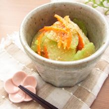 はやとうり（隼人瓜）の胡麻酢和え