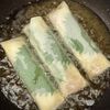 ねぎ塩チキンと大葉《超絶美味しい♡春巻き》の工程4