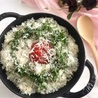 トマトとシラスの洋風炊き込みご飯