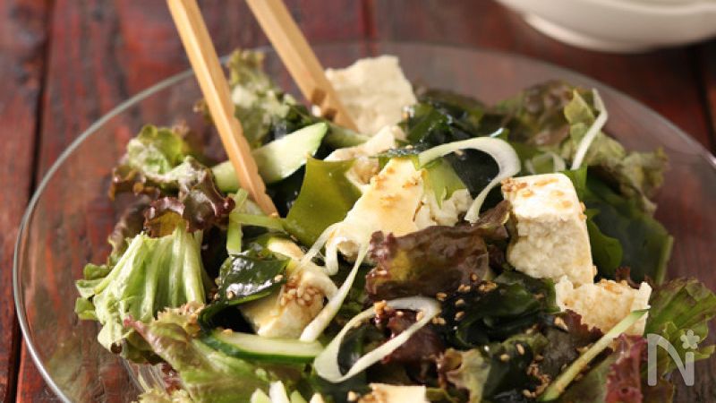 焼肉屋さんのチョレギ豆腐サラダ タレが絶品 By ｙｕｕ レシピサイト Nadia ナディア プロの料理家のおいしいレシピ