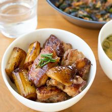 『こってり。焼き鳥丼』＃フライパン＃簡単