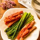 味付け塩のみ♪【絶品☆アスパラとベーコンのソテー】
