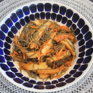 amiの作ってみた!投稿(『きざみ昆布とさつま揚げの煮物』作り置き／ごはんに合う)