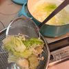 腸活にも♪茹で豚とキャベツの中華トマトダレがけの工程3