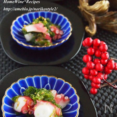 タコとあおさの酢の物 By 築山紀子 レシピサイト Nadia ナディア プロの料理家のおいしいレシピ