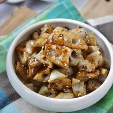 調味料１つ！【蓮根の海苔炒め】