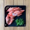 5分で完成！【カニかまとモッツァレラチーズのカルパッチョ風】の工程1