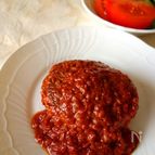 トマト煮込みハンバーグ