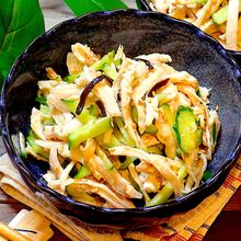 【これ食べて3キロ痩せた⑤】鶏胸肉ときゅうりの塩昆布和え