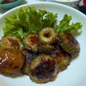 みたろうの作ってみた!投稿(【ゴーヤ肉詰め照り焼き】時短テク・苦み取りテク！子供も喜ぶ♪)