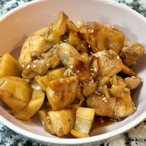 968467の作ってみた!投稿(簡単で美味しいから定番になる【きんぴら風 鶏れんこん】)