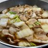 10分で完成！材料2つで作る【白菜と豚バラのとろみあんかけ】の工程3